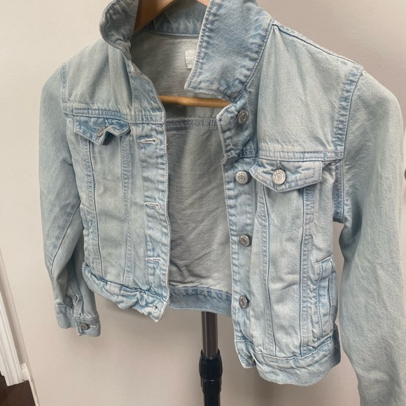 Girls washed Jean jacket - Picture 6 of 7